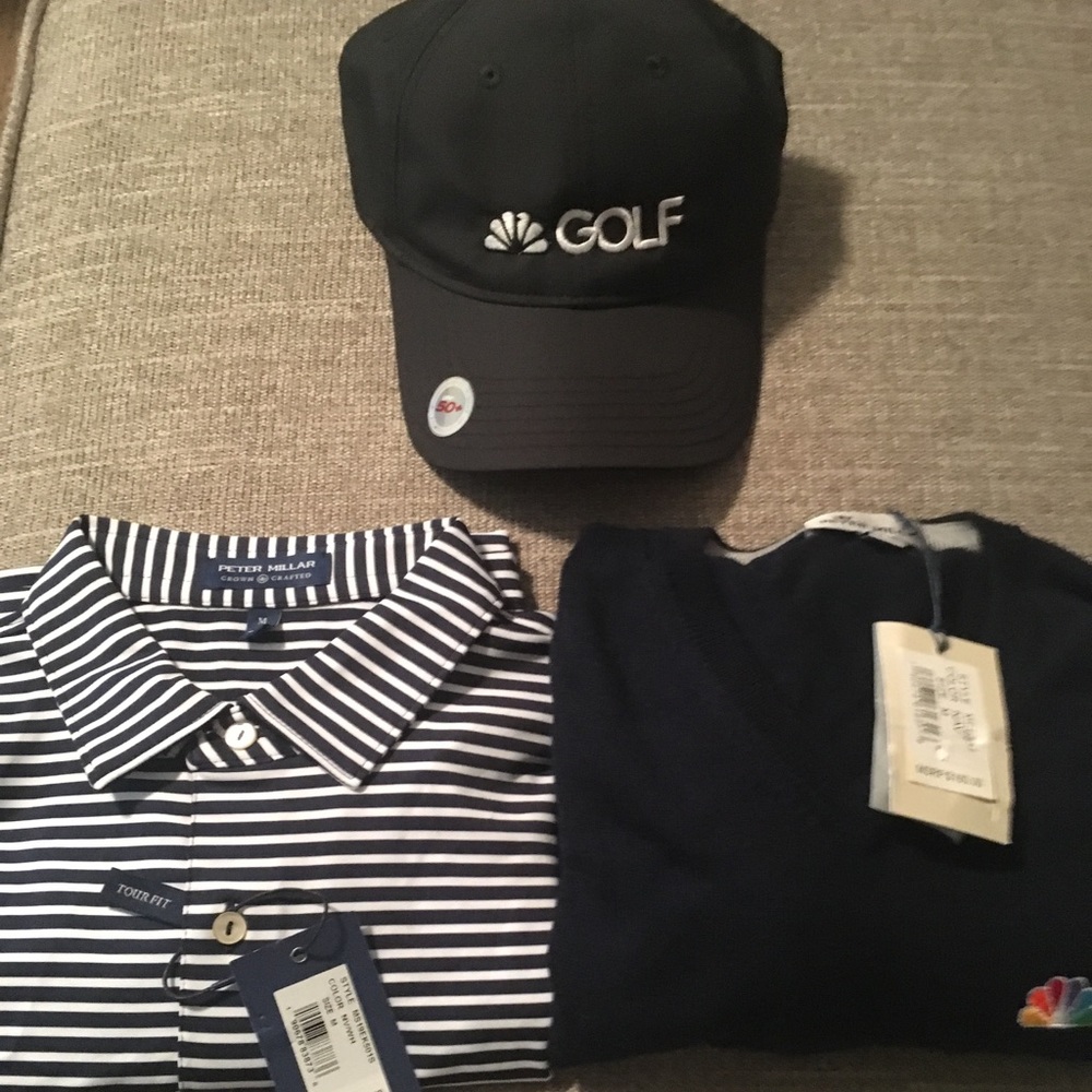Bundle NBC Hat, Sweater and Polo